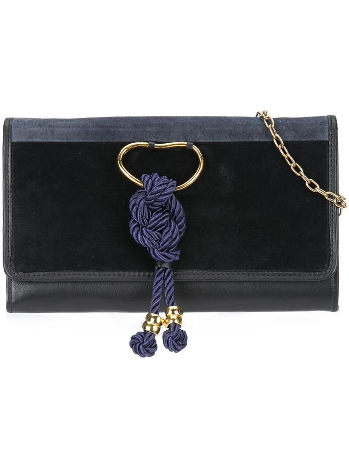 Lizzie Fortunato Jewels 'opera' Clutch, Women's, Black, Suede