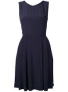 Woolrich - Belted Sleeveless Dress - Women - Viscose - L, Blue, Viscose