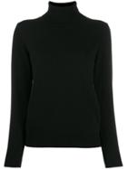 N.peal Polo Neck Sweater - Black
