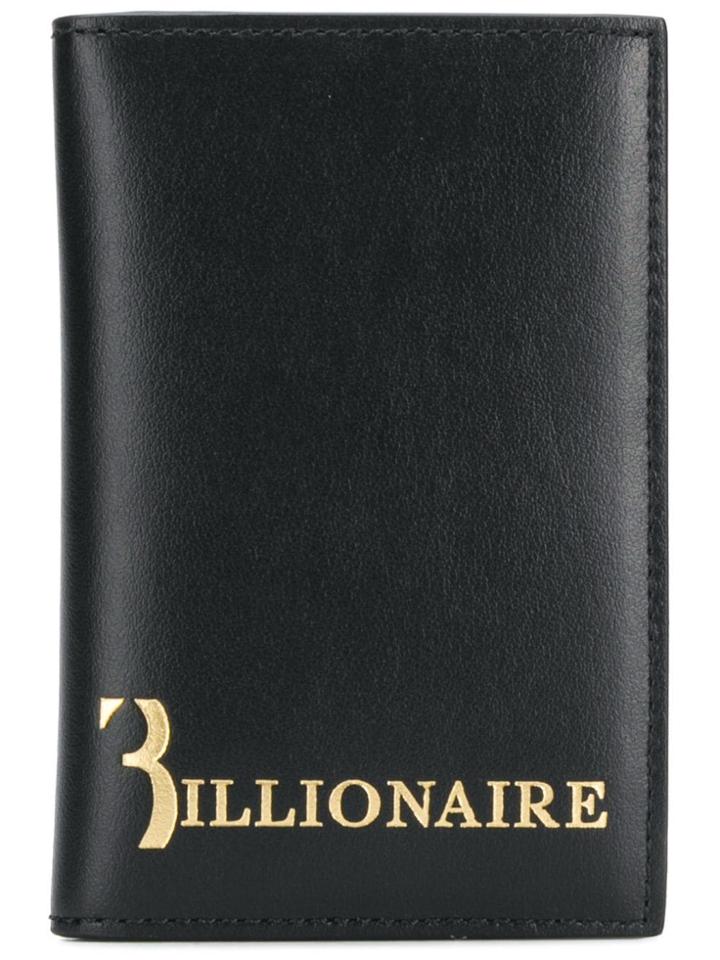 Billionaire Logo Wallet - Black