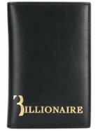 Billionaire Logo Wallet - Black