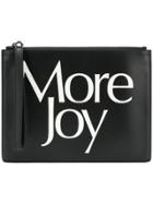 Christopher Kane 'more Joy' Clutch - Black