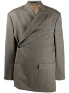 Martine Rose Side Fastening Blazer - Brown