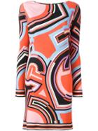 Emilio Pucci Geometric Print Dress