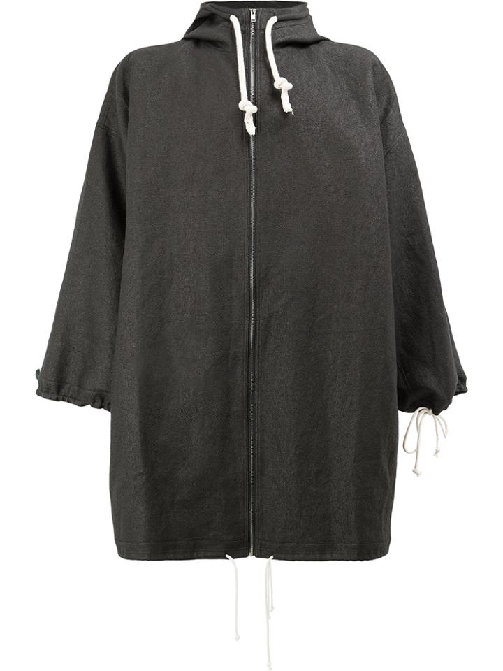 Toogood The Explorer Zipped Coat - Black