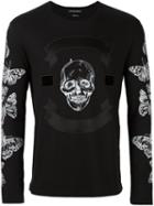 Alexander Mcqueen Skull And Moth Print T-shirt