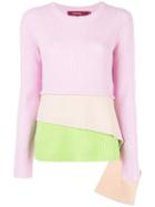 Sies Marjan Layered Knitted Sweater - Pink