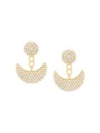 Apm Half Moon Earrings - Gold