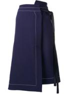 Marni Wrap Skirt - Blue