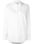 Vanessa Bruno Oversized Button Down Shirt, Women's, Size: 40, White, Cotton