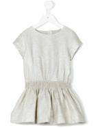 Knot - Metallic Effect Dress - Kids - Cotton/linen/flax - 10 Yrs, Nude/neutrals