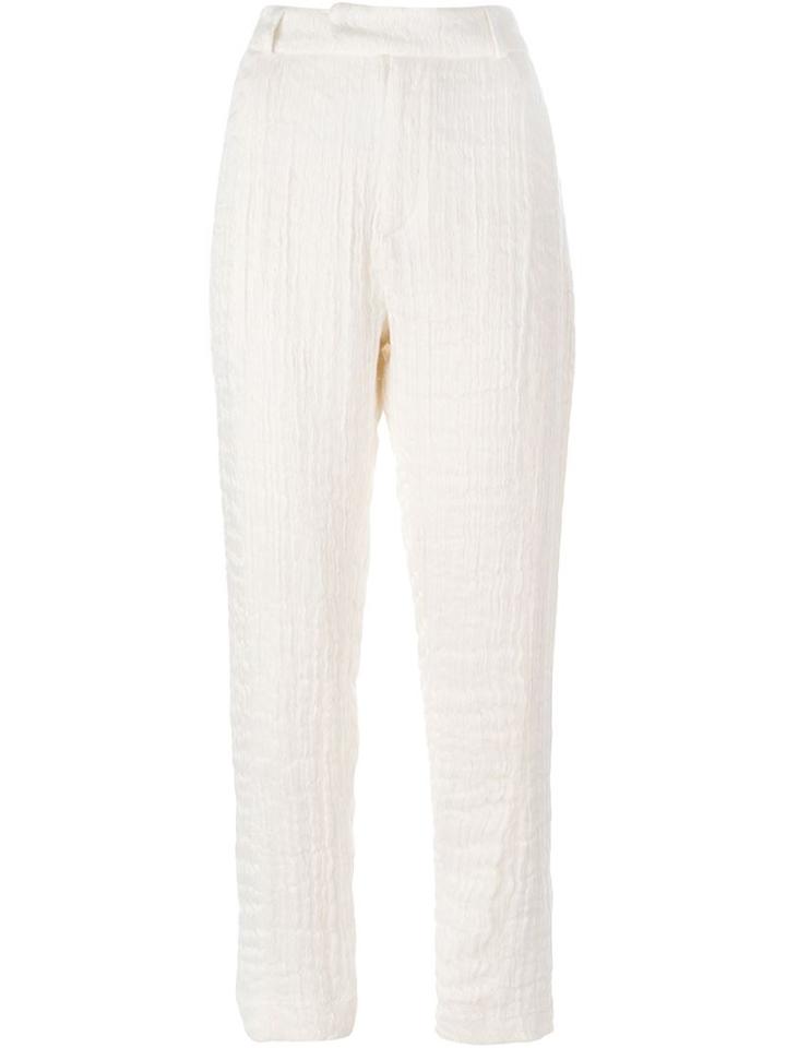 1205 Pleated Tapered Trousers