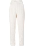 1205 Pleated Tapered Trousers