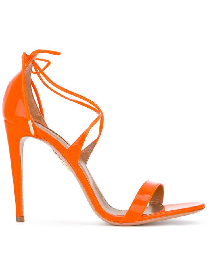 Aquazzura 'linda' Sandals - Yellow & Orange