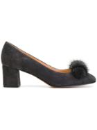 Unützer Pompom Pumps - Grey