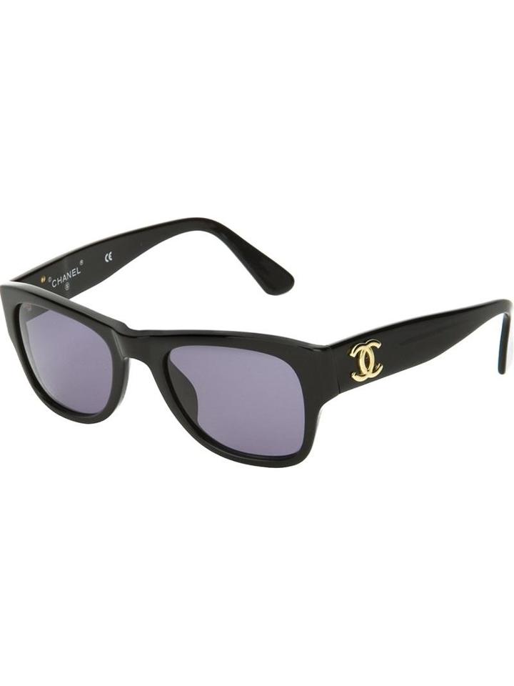 Chanel Vintage Wayfarer Sunglasses