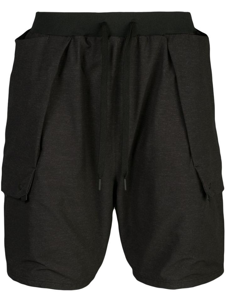 Alk Phenix Reflector Heather X Cool Dots Shorts - Black