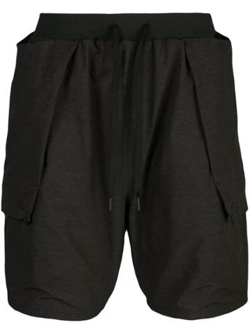 Alk Phenix Reflector Heather X Cool Dots Shorts - Black
