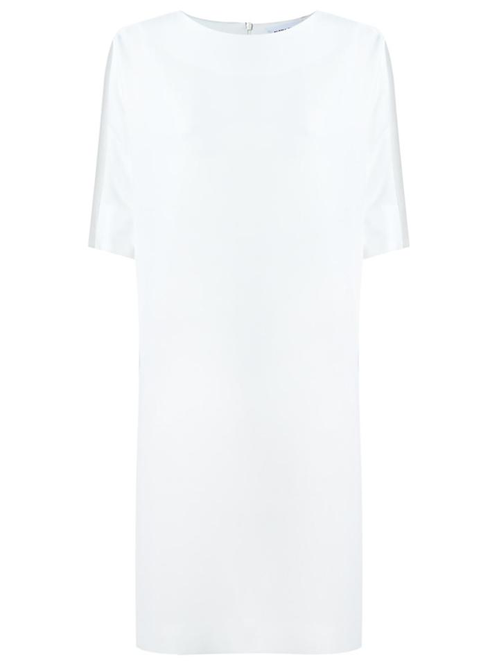 Gloria Coelho Side Pockets Dress - White