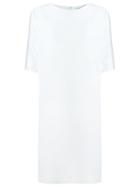 Gloria Coelho Side Pockets Dress - White