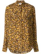 Christian Wijnants Oversized Printed Shirt - Brown