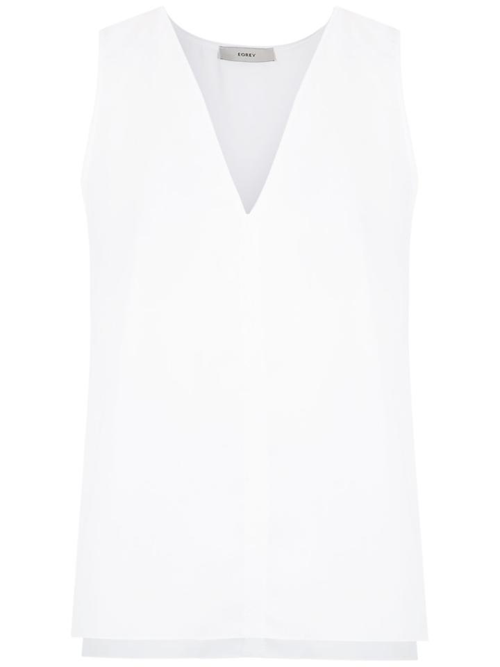 Egrey Sleeveless Blouse - White