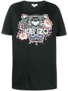 Kenzo Tiger Printed T-shirt - Black