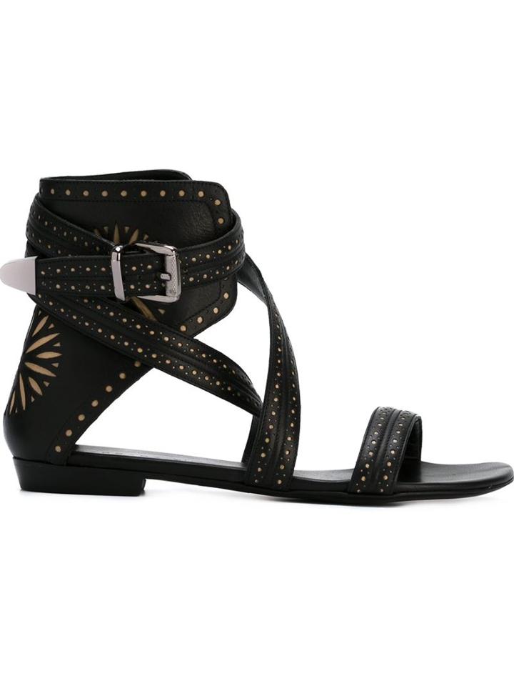 Barbara Bui Laser-cut Sandals