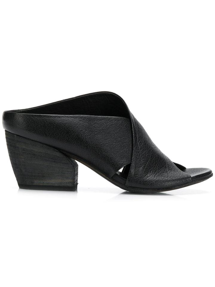 Officine Creative Open Toe Mules - Black