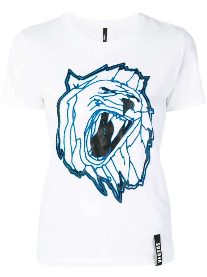 Versus Lion T-shirt - White