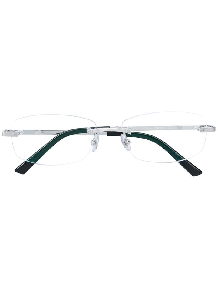 Cartier Square Frame Glasses - Nude & Neutrals