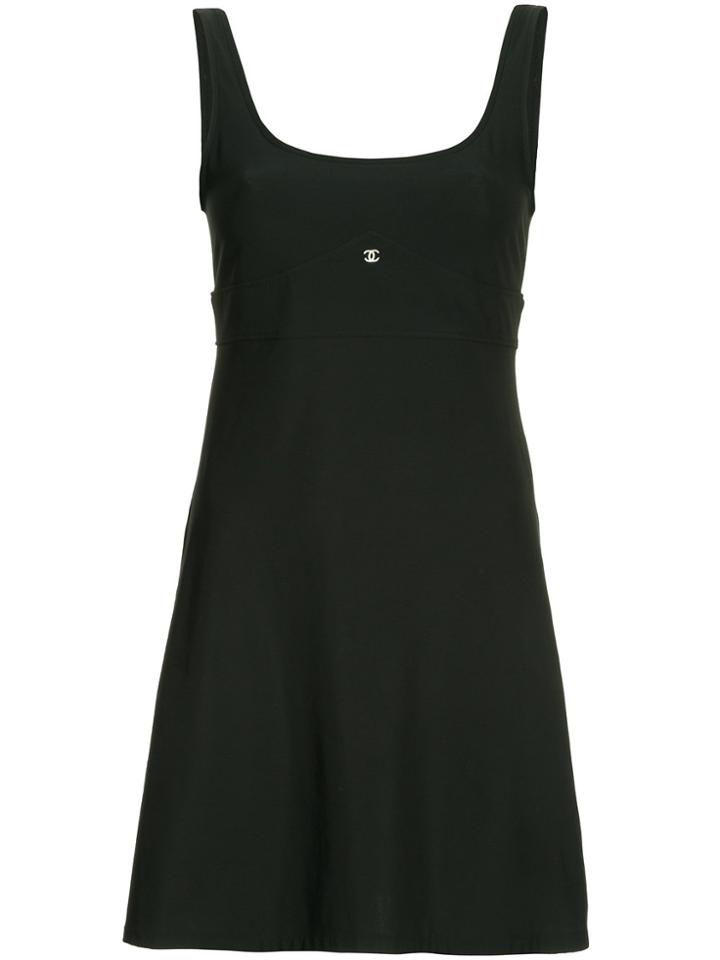 Chanel Vintage Tank Top Dress - Black