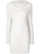 Rick Owens Long Knitted Top - Nude & Neutrals