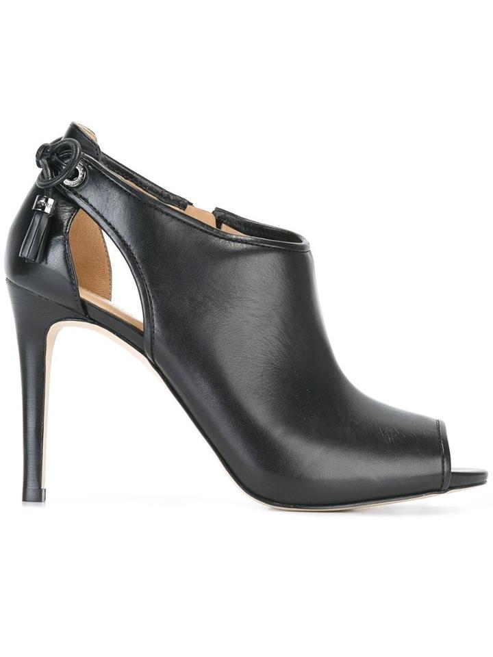 Michael Michael Kors Open Toe Heeled Ankle Boots