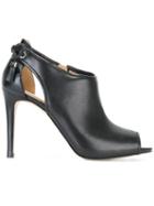 Michael Michael Kors Open Toe Heeled Ankle Boots