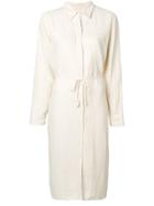 Elsa Esturgie Victoire Shirt Dress - Nude & Neutrals