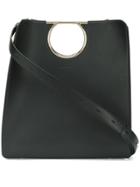 Salvatore Ferragamo Gancini Handle Tote - Black