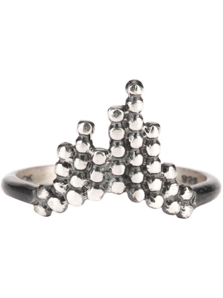 Maria Black Cascade Ring, Women's, Size: M, Metallic, Sterling Silver