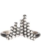 Maria Black Cascade Ring, Women's, Size: M, Metallic, Sterling Silver