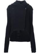 Rick Owens High Low Cardi-coat