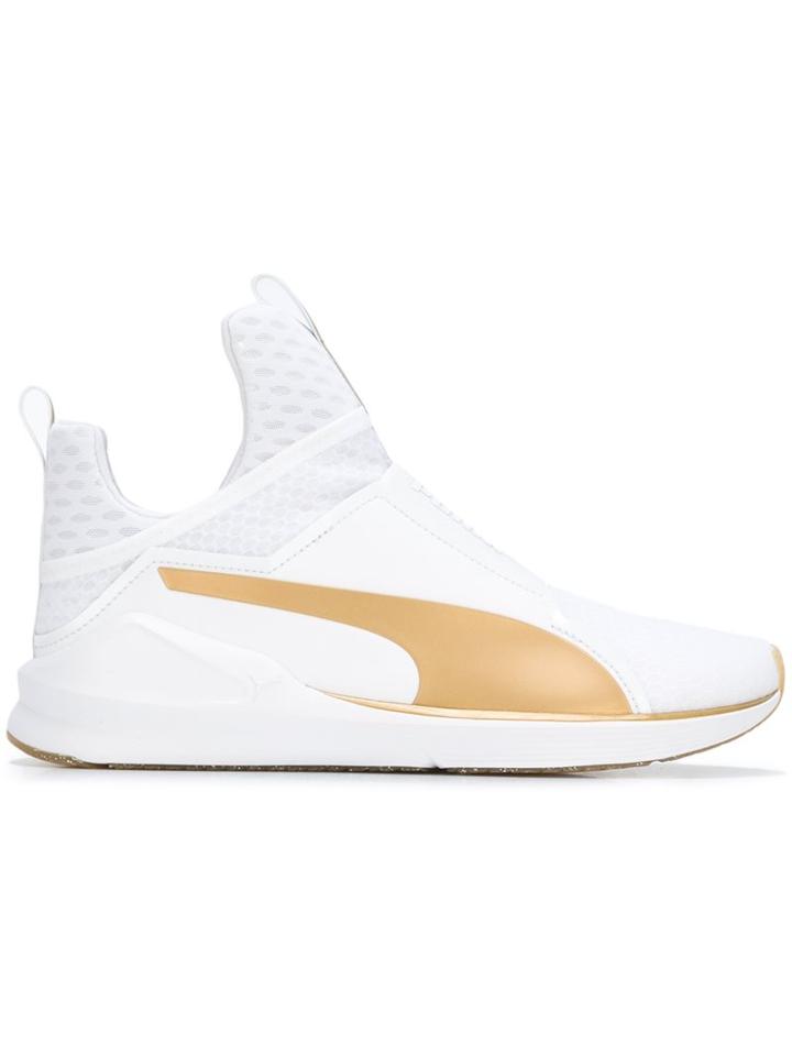 Puma Textured High Top Sneakers