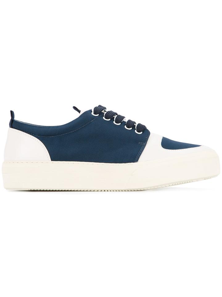 Sunnei Colour Block Sneakers - Blue