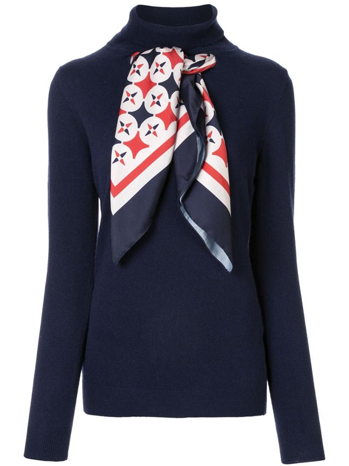 Jejia Rose Knit Rollneck - Blue