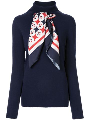 Jejia Rose Knit Rollneck - Blue