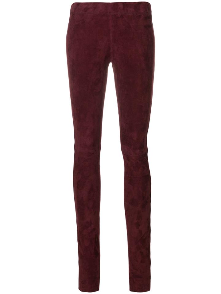 Joseph Panelled Leggings - Pink & Purple