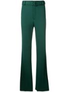 Prada Regular Fit Tailored Trousers - Green