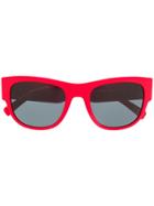 Versace Eyewear Round Frame Sunglasses - Red