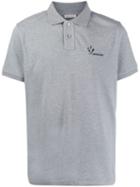 Moncler Logo-print Polo Shirt - Grey