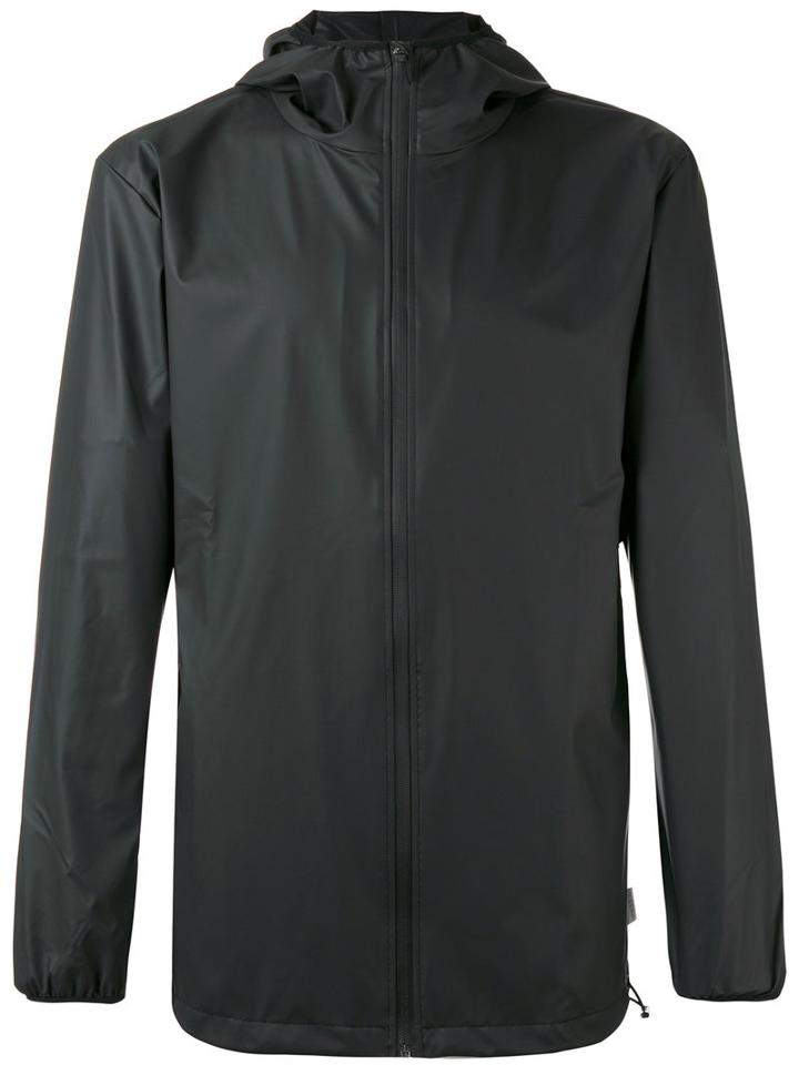 Rains - Zip-up Jacket - Men - Polyurethane/polyester - S, Black, Polyurethane/polyester