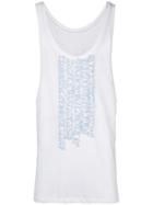 Dsquared2 Embroidered Vest Top - White